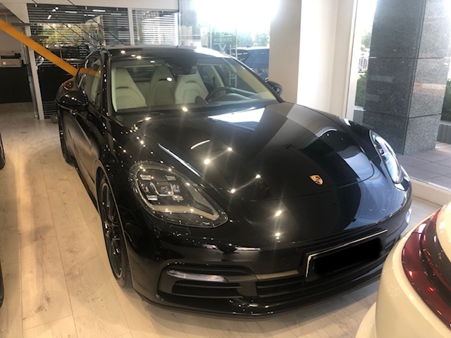 פורשה פאנמרה | Porsche panamera 4E Hybrid Black